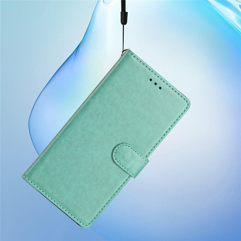 Xiaomi 15T EIDERWOOD Kunstlæder Flipcover m. Kortholder & Strop - Grøn