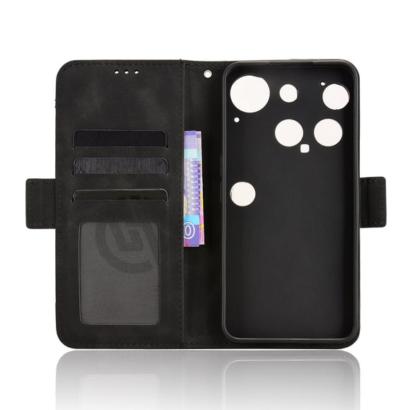 Nothing Phone (3) EIDERWOOD Kunstlæder Flip Cover m. Kortholder - Sort