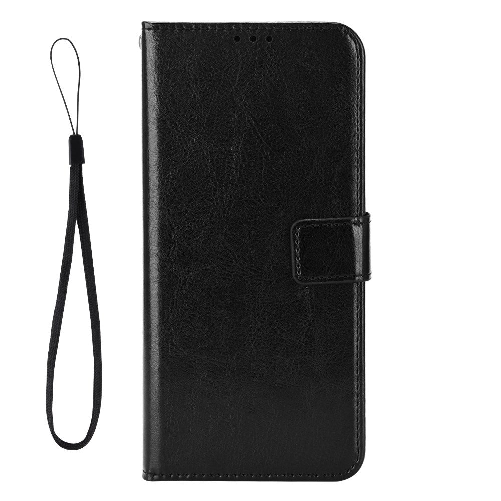 EIDERWOOD Samsung Galaxy A07 Kunstlæder Flip Cover m. Strop - Sort