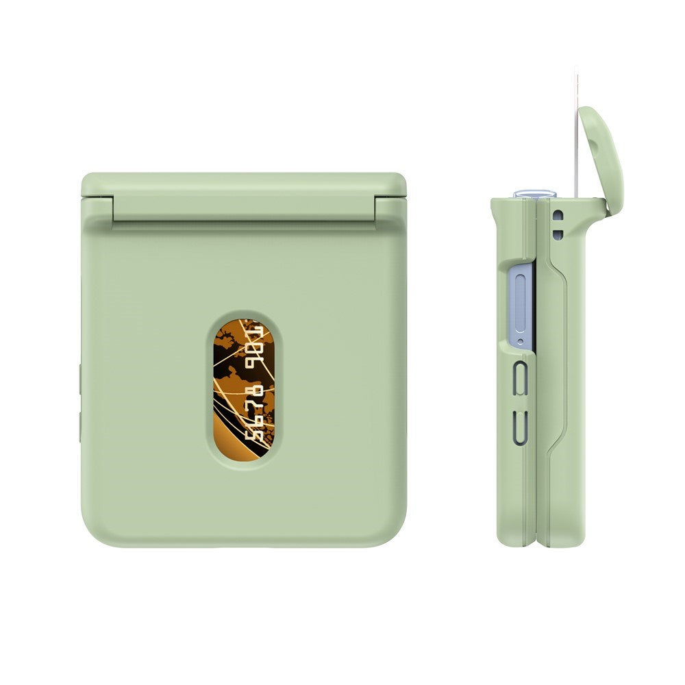 EIDERWOOD Samsung Galaxy Z Flip7 Hårdt Plastik Cover m. Kortholder - Grøn