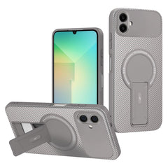 Samsung Galaxy A07 EIDERWOOD Hybrid Cover m. Ståfunktion - MagSafe Kompatibel - Grå