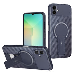 Samsung Galaxy A07 EIDERWOOD Hybrid Cover m. Ståfunktion - MagSafe Kompatibel - Blå