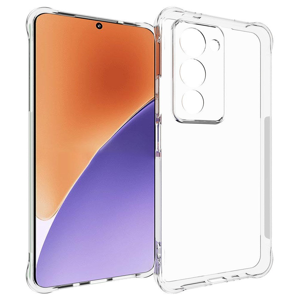 Xiaomi Redmi 15 (4G) EIDERWOOD Fleksibelt Plast Cover m. Stødabsorberende Hjørner - Gennemsigtig