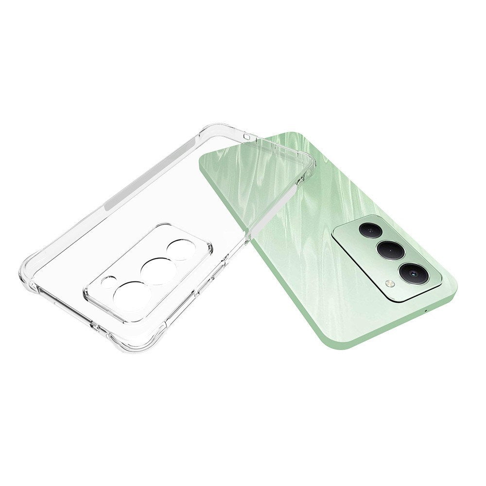 Xiaomi Redmi 15 (4G) EIDERWOOD Fleksibelt Plast Cover m. Stødabsorberende Hjørner - Gennemsigtig