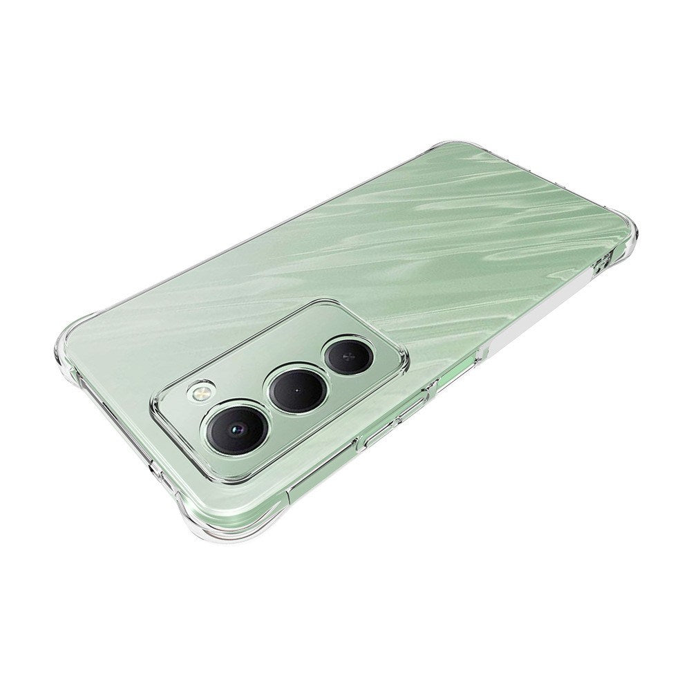 Xiaomi Redmi 15 (4G) EIDERWOOD Fleksibelt Plast Cover m. Stødabsorberende Hjørner - Gennemsigtig