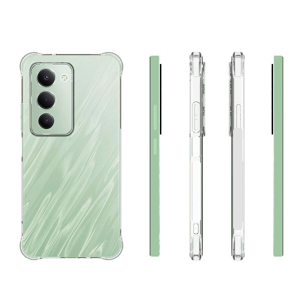 Xiaomi Redmi 15 (4G) EIDERWOOD Fleksibelt Plast Cover m. Stødabsorberende Hjørner - Gennemsigtig