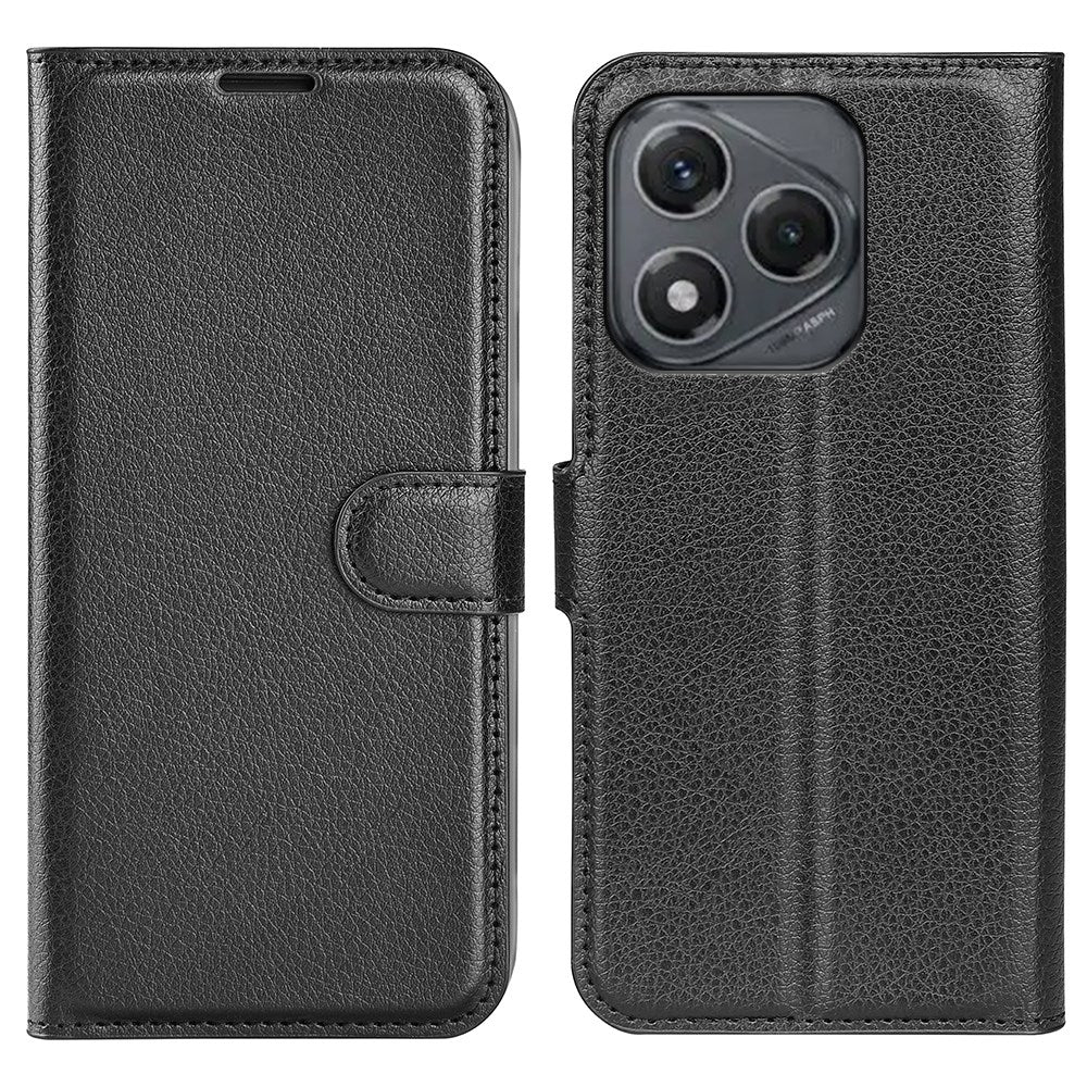 EIDERWOOD Honor 400 Smart Kunstlæder Flip Cover m. Kortholder & Ståfunktion - Sort