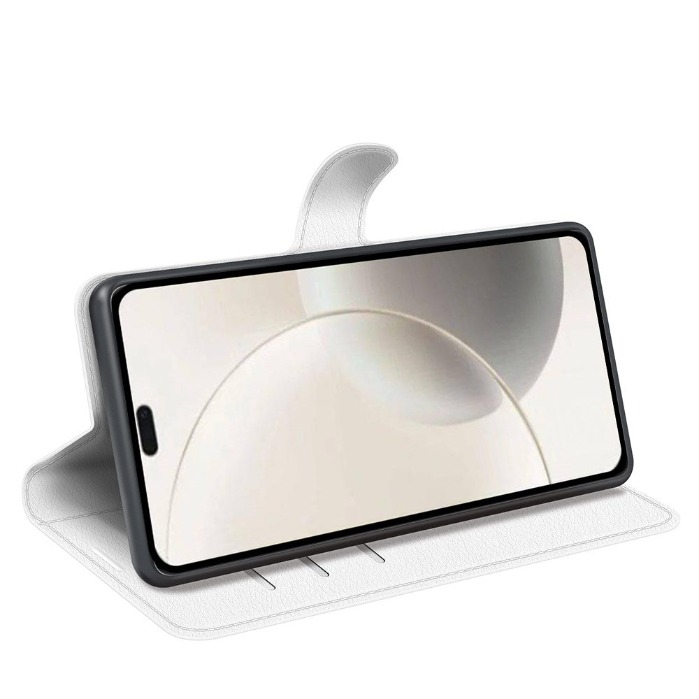 EIDERWOOD Honor 400 Smart Kunstlæder Flip Cover m. Kortholder & Ståfunktion - Hvid