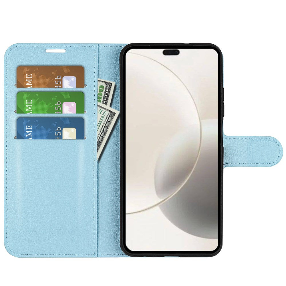 EIDERWOOD Honor 400 Smart Kunstlæder Flip Cover m. Kortholder & Ståfunktion - Blå