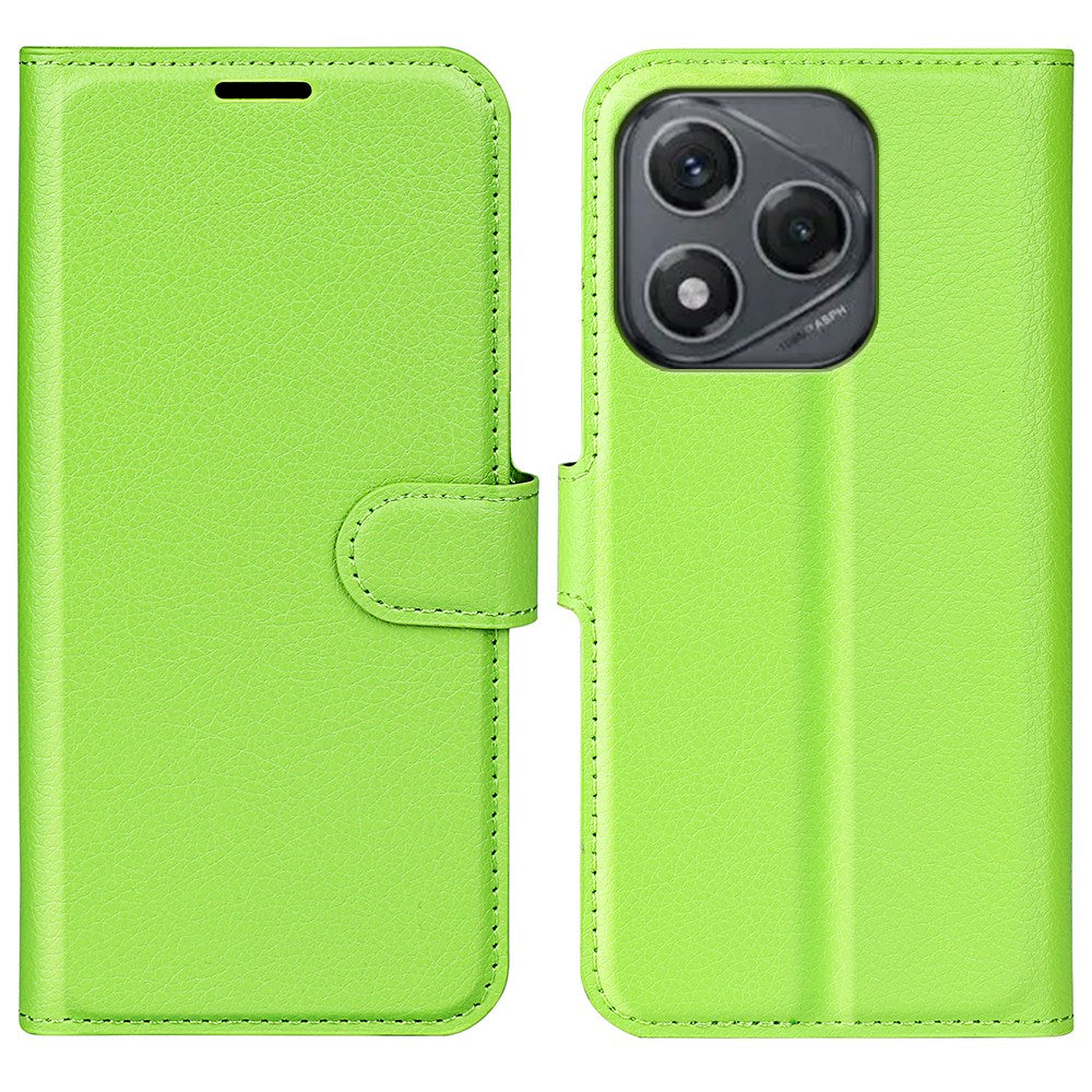 EIDERWOOD Honor 400 Smart Kunstlæder Flip Cover m. Kortholder & Ståfunktion - Grøn