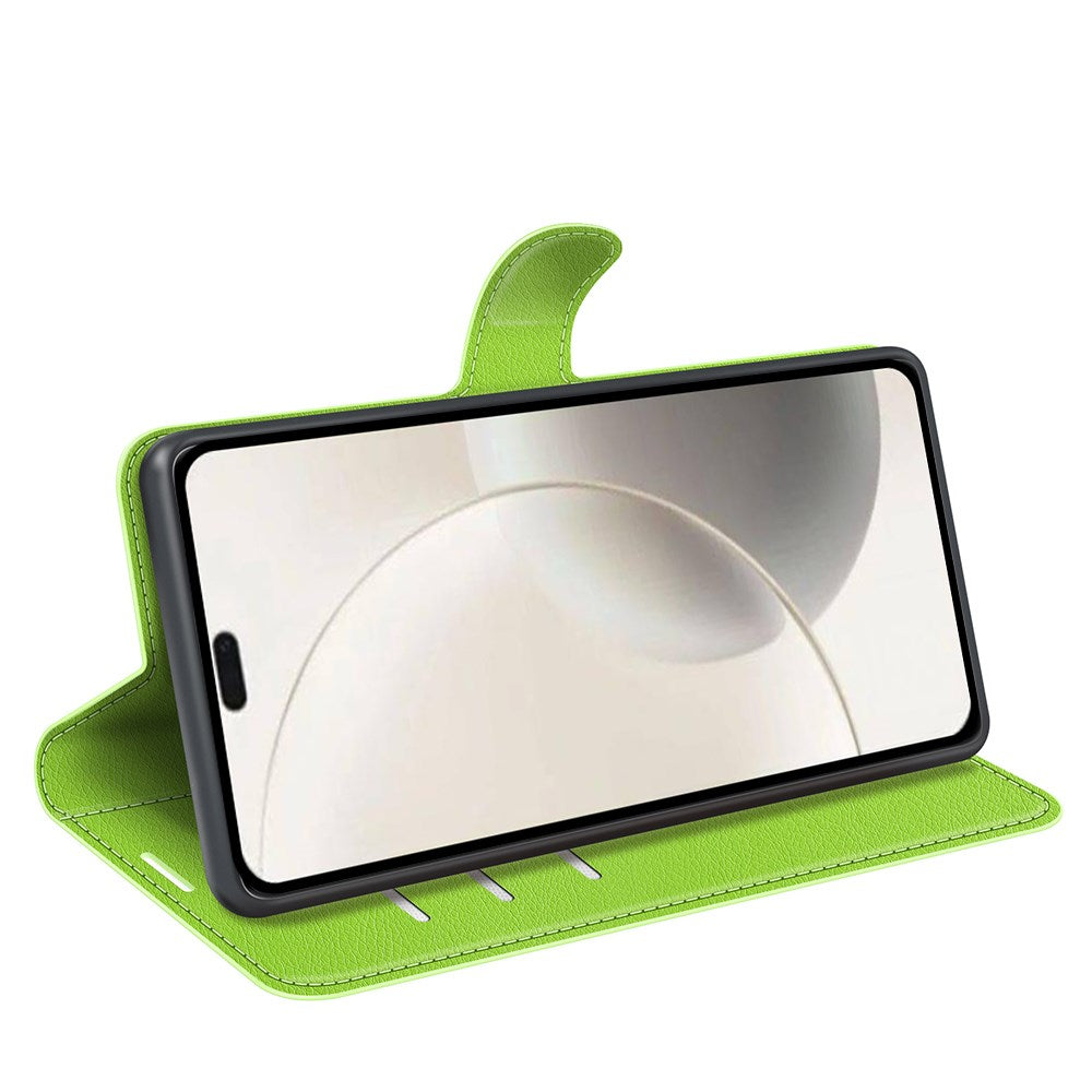 EIDERWOOD Honor 400 Smart Kunstlæder Flip Cover m. Kortholder & Ståfunktion - Grøn