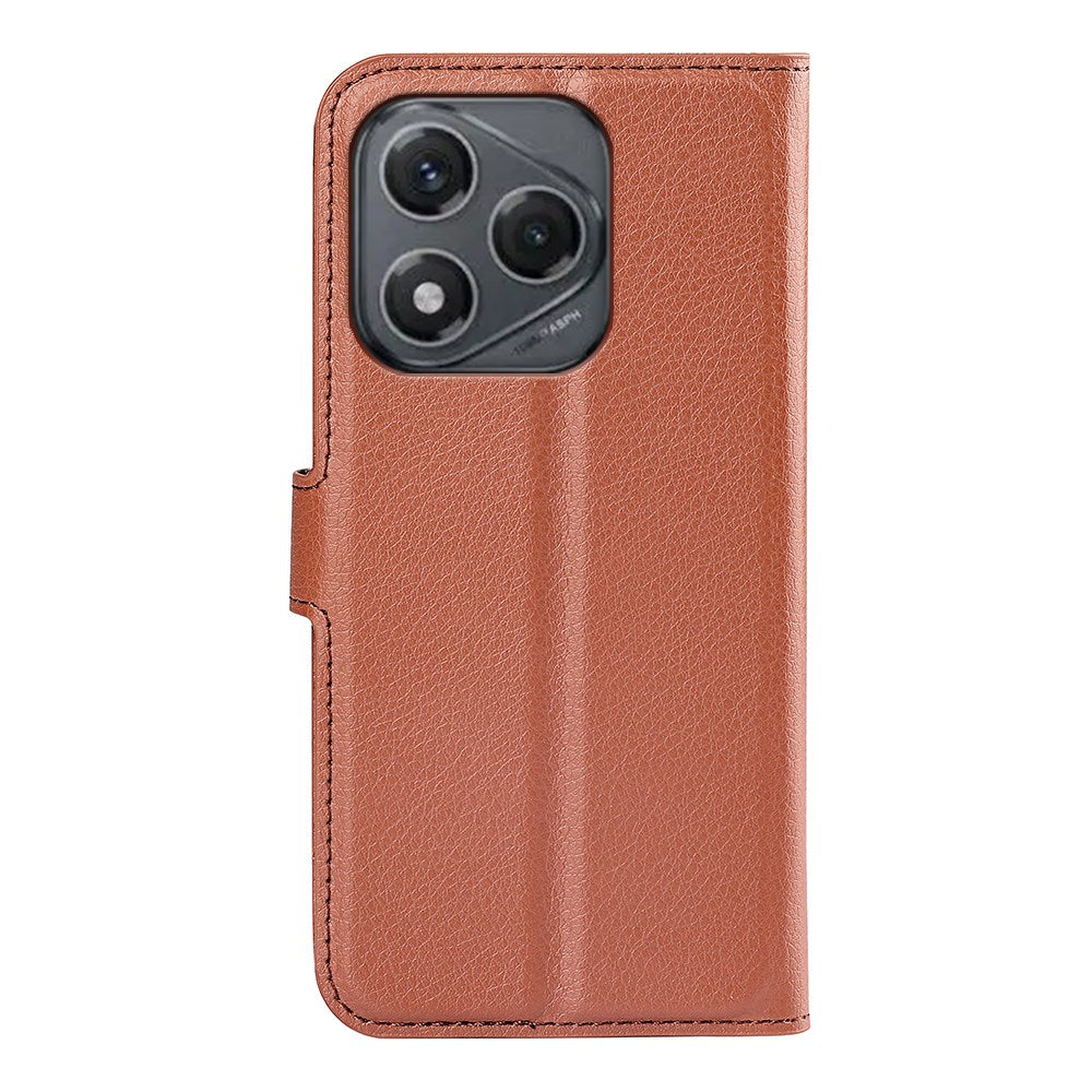 EIDERWOOD Honor 400 Smart Kunstlæder Flip Cover m. Kortholder & Ståfunktion - Brun