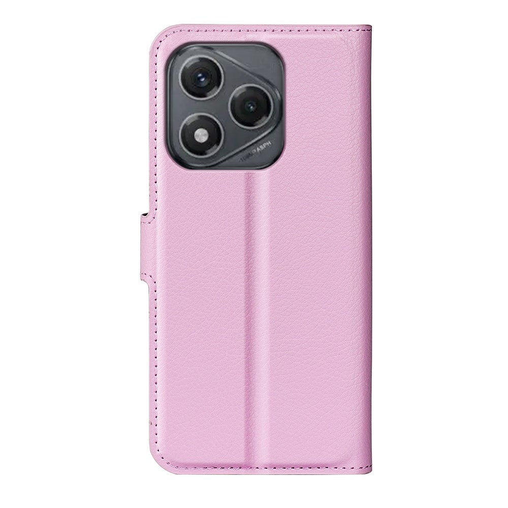 EIDERWOOD Honor 400 Smart Kunstlæder Flip Cover m. Kortholder & Ståfunktion - Lyserød