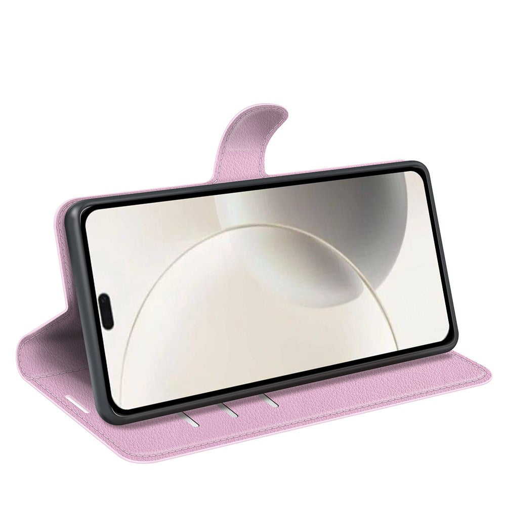 EIDERWOOD Honor 400 Smart Kunstlæder Flip Cover m. Kortholder & Ståfunktion - Lyserød