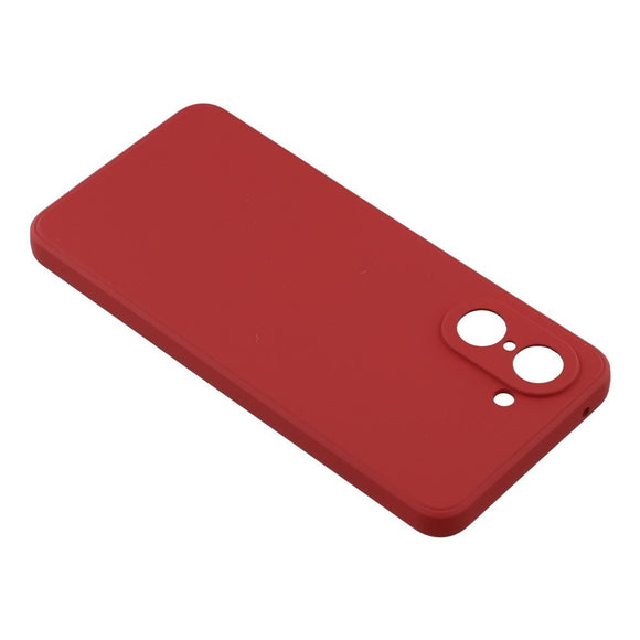 EIDERWOOD OnePlus Nord CE5 Foret Fleksibelt Plast Cover - Mørkerød