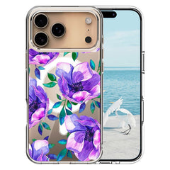 EIDERWOOD iPhone 17 Pro Max Hybrid Plastik Cover – MagSafe Kompatibel – Farverige Blomster