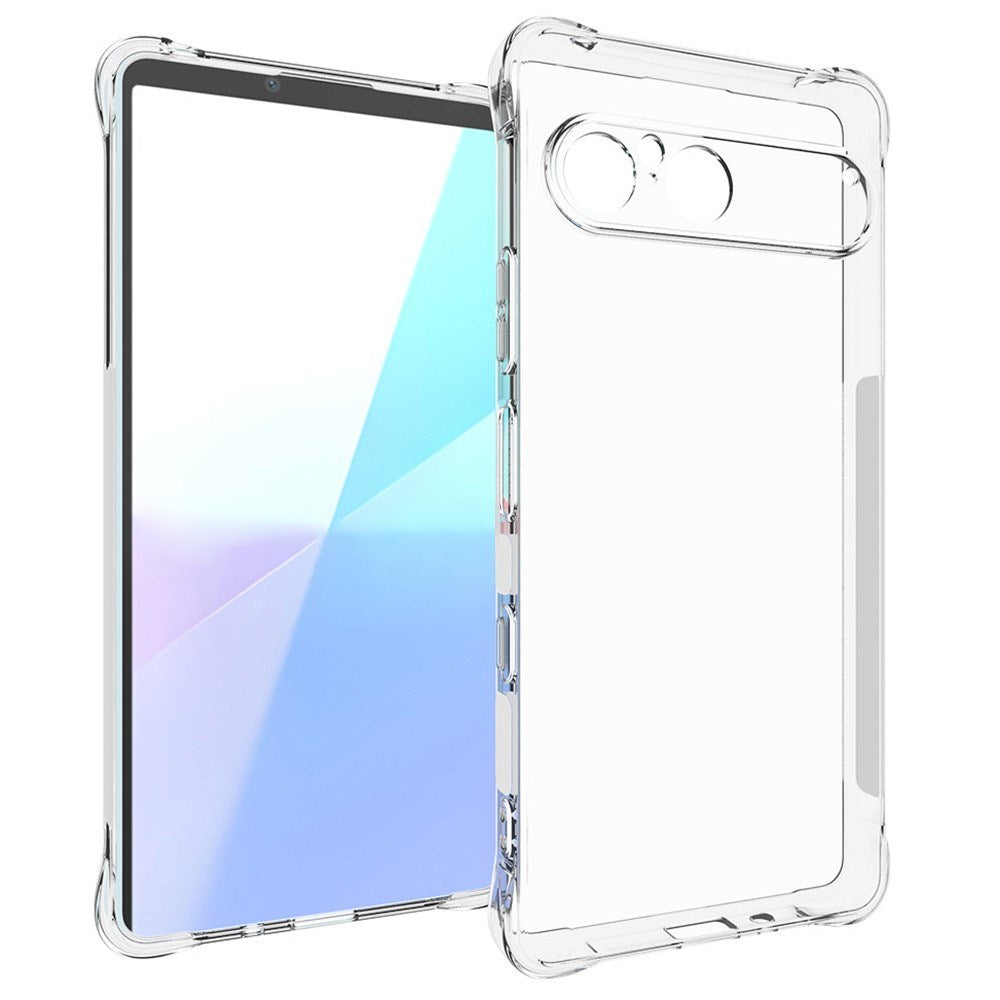 EIDERWOOD Sony Xperia 10 VII Plastik Cover m. Stødabsorberende Hjørner - Gennemsigtig