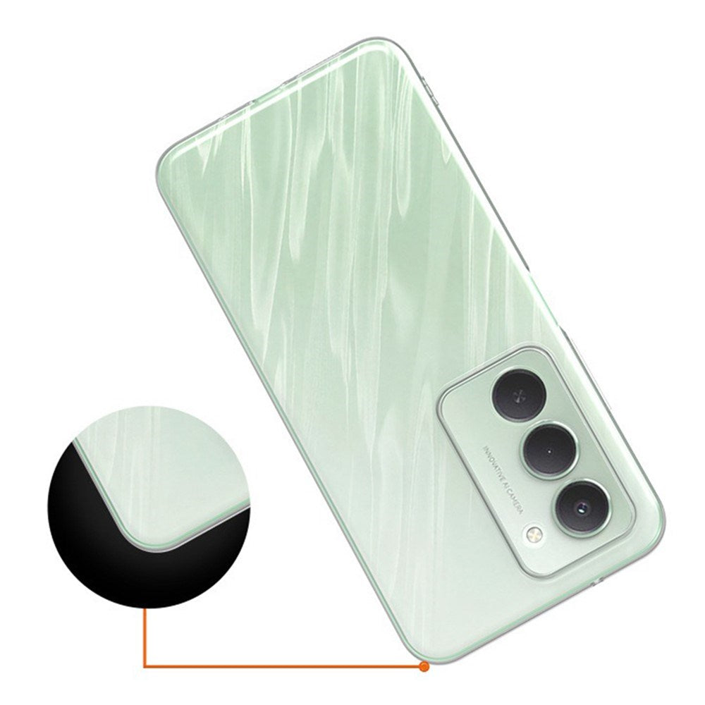 Xiaomi Redmi 15 (5G) EIDERWOOD Ultra Slankt Fleksibelt Plast Cover - Gennemsigtig