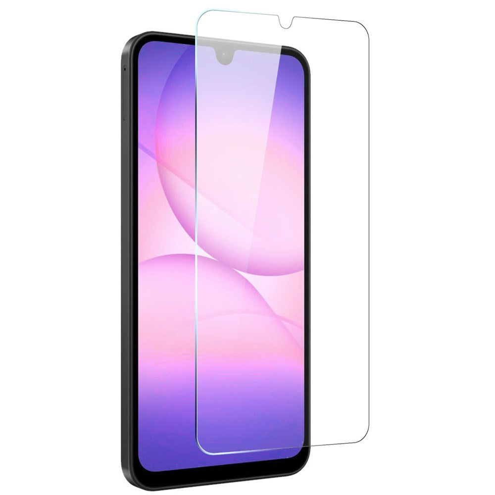 Samsung Galaxy A07 NORTHJO 2-i-1 Hærdet Skærmbeskyttelsesglas & Fleksibelt Plast Cover - Gennemsigtig