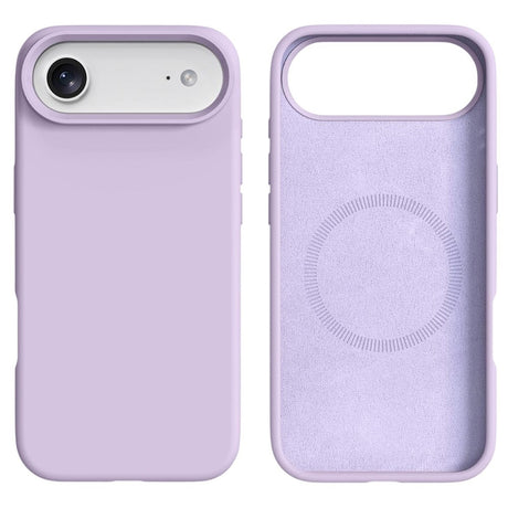 iPhone Air 2-i-1 Silikone & Hård Plast Cover – MagSafe Kompatibelt – Lyslilla