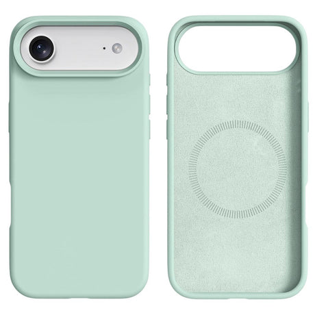 iPhone Air 2-i-1 Silikone & Hård Plast Cover – MagSafe Kompatibelt – Lysegrøn