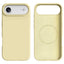 iPhone Air 2-i-1 Silikone & Hård Plast Cover – MagSafe Kompatibelt – Gul