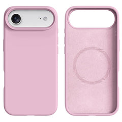 iPhone Air 2-i-1 Silikone & Hård Plast Cover – MagSafe Kompatibelt – Pink