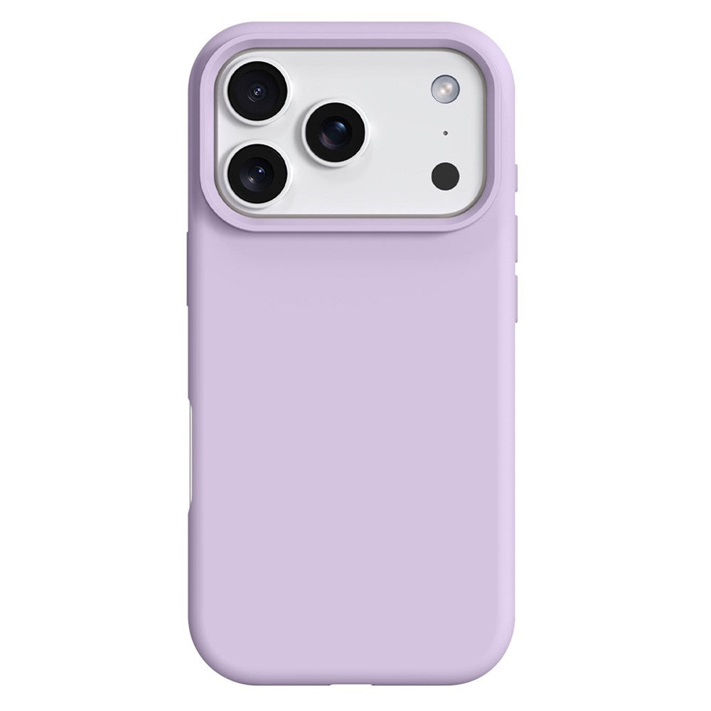 iPhone 17 Pro Max 2-i-1 Silikone & Hård Plast Cover – MagSafe Kompatibelt – Lyslilla