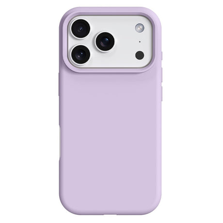 iPhone 17 Pro Max 2-i-1 Silikone & Hård Plast Cover – MagSafe Kompatibelt – Lyslilla