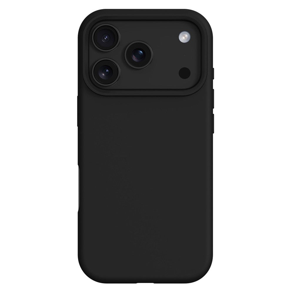 iPhone 17 Pro Max 2-i-1 Silikone & Hård Plast Cover – MagSafe Kompatibelt – Sort