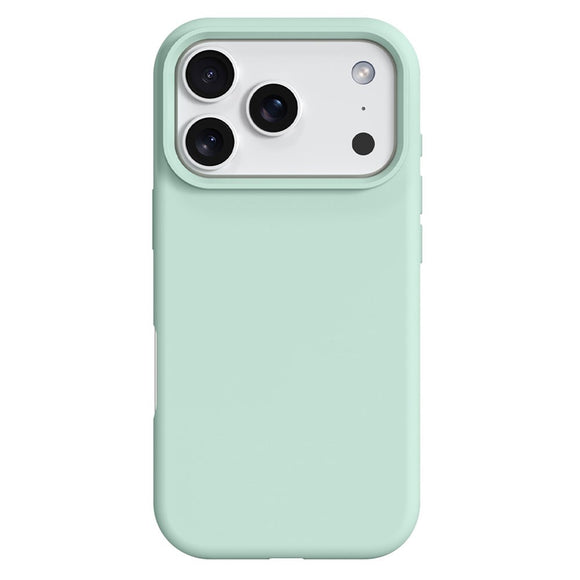 iPhone 17 Pro Max 2-i-1 Silikone & Hård Plast Cover – MagSafe Kompatibelt – Lysegrøn