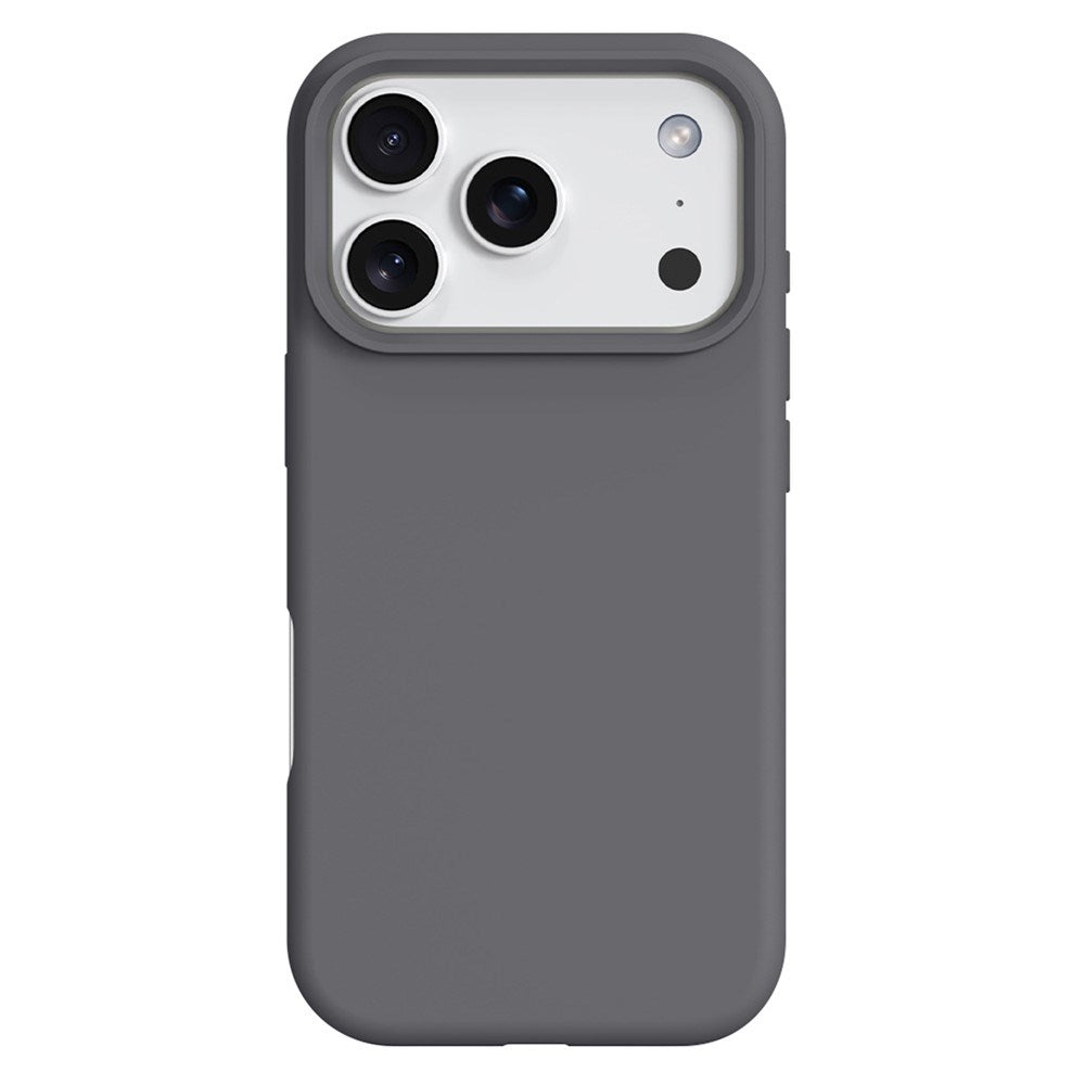iPhone 17 Pro Max 2-i-1 Silikone & Hård Plast Cover – MagSafe Kompatibelt – Mørkegrå