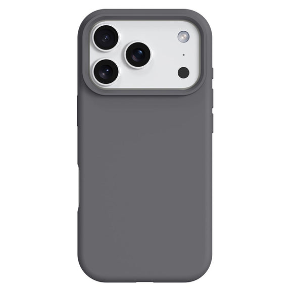 iPhone 17 Pro 2-i-1 Silikone & Hård Plast Cover – MagSafe Kompatibelt – Mørkegrå