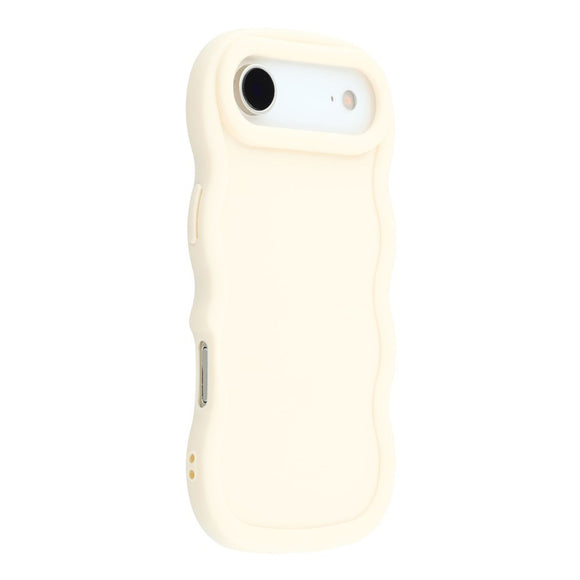 EIDERWOOD iPhone Air Fleksibelt Plastik Wavy Cover - Hvid