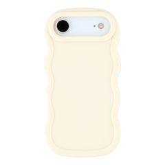 EIDERWOOD iPhone Air Fleksibelt Plastik Wavy Cover - Hvid