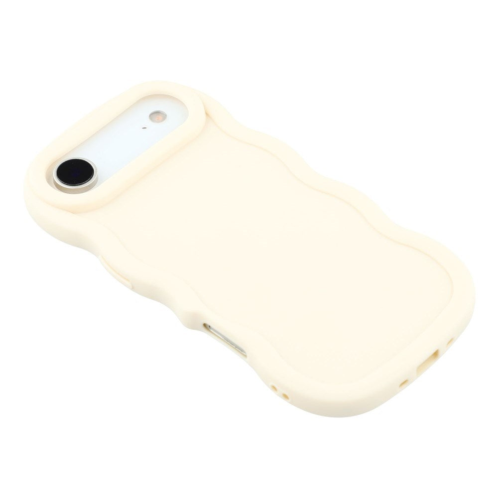 EIDERWOOD iPhone Air Fleksibelt Plastik Wavy Cover - Hvid