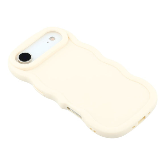 EIDERWOOD iPhone Air Fleksibelt Plastik Wavy Cover - Hvid