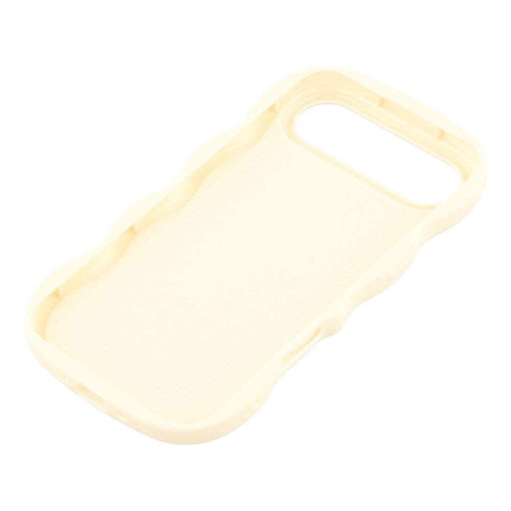 EIDERWOOD iPhone Air Fleksibelt Plastik Wavy Cover - Hvid