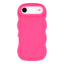EIDERWOOD iPhone Air Fleksibelt Plastik Wavy Cover - Pink