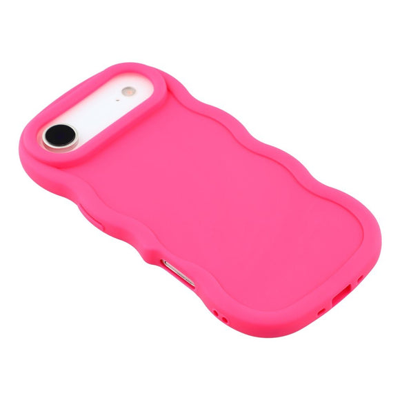EIDERWOOD iPhone Air Fleksibelt Plastik Wavy Cover - Pink
