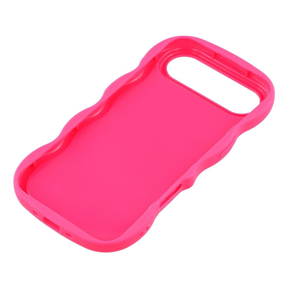 EIDERWOOD iPhone Air Fleksibelt Plastik Wavy Cover - Pink