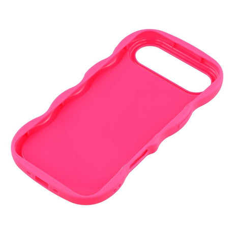 EIDERWOOD iPhone Air Fleksibelt Plastik Wavy Cover - Pink