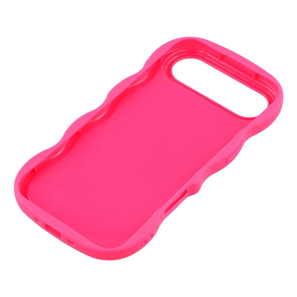 EIDERWOOD iPhone Air Fleksibelt Plastik Wavy Cover - Pink