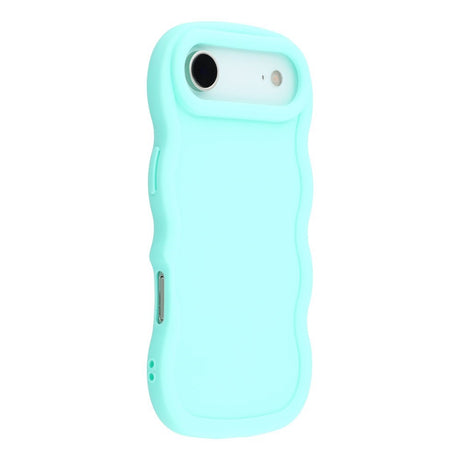 EIDERWOOD iPhone Air Fleksibelt Plastik Wavy Cover - Blå