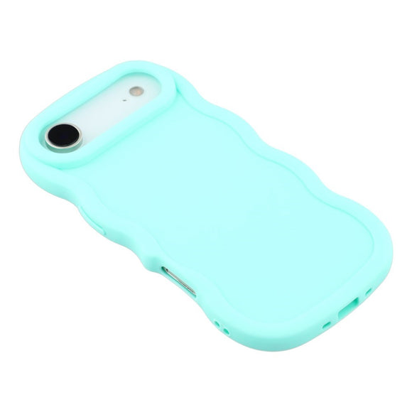 EIDERWOOD iPhone Air Fleksibelt Plastik Wavy Cover - Blå