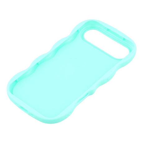 EIDERWOOD iPhone Air Fleksibelt Plastik Wavy Cover - Blå