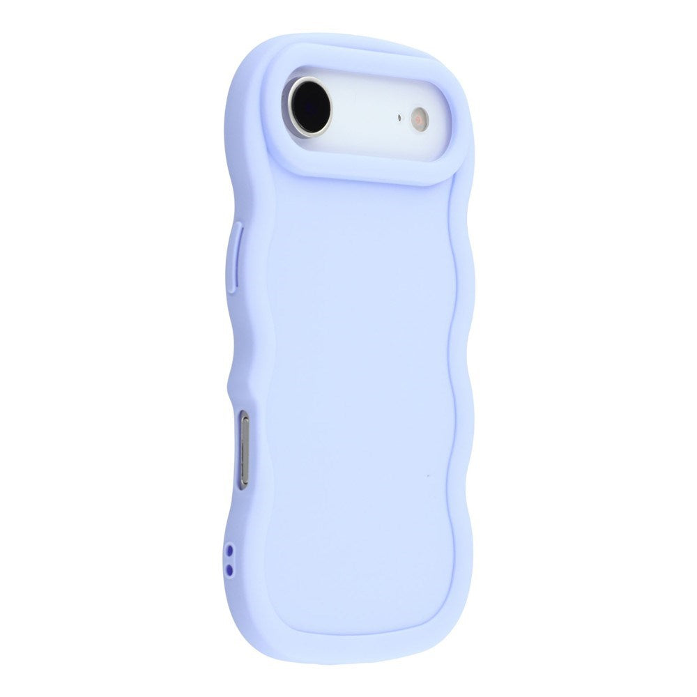 EIDERWOOD iPhone Air Fleksibelt Plastik Wavy Cover - Lilla