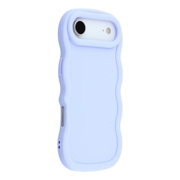 EIDERWOOD iPhone Air Fleksibelt Plastik Wavy Cover - Lilla
