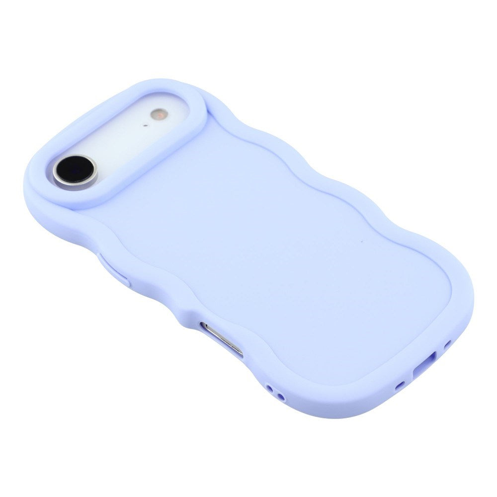 EIDERWOOD iPhone Air Fleksibelt Plastik Wavy Cover - Lilla
