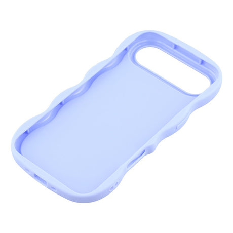 EIDERWOOD iPhone Air Fleksibelt Plastik Wavy Cover - Lilla